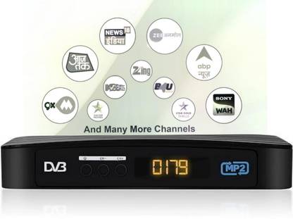 Bitech New Mpeg-2 High Quality Dd free dish 150+ Tv Channels Lifetime Free Set Top Box Media Streaming Device
