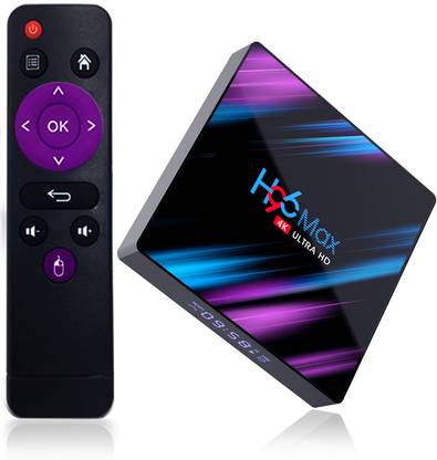 OSLO CREATING POSSIBILITIES H96MAX RK3318 Android 10.0 Quad CORE IR Remote |4G 64G|| Media Streaming Device