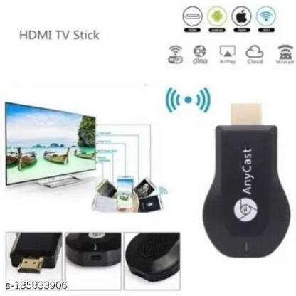 BUGU WiFi Anycast TV Dongle Receiver Support For Any Media Streaming Device Media Streaming Device