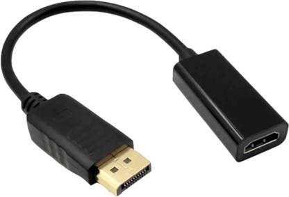 Paruht DP to HDMI Adapter, Display Port Male to HDMI Female Unidirectional Converter Media Streaming Device