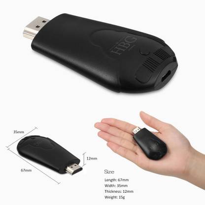 Extremus ™K4 Display Wireless WiFi TV Dongle Receiver for Android iPhone Media Media Streaming Device