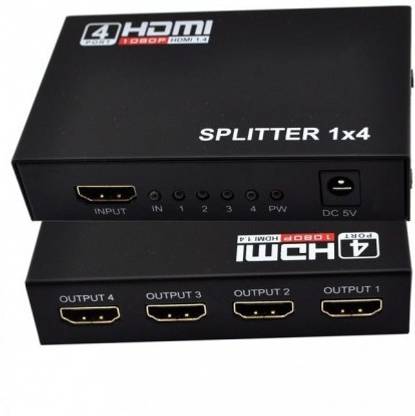 Unbranded HDMI SPLITTER 1 X 4 One Input Four Output Media Streaming Device