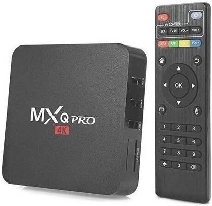MXQ PRO Android 10.0 TV New Version 4K Box 2GB RAM/16GB ROMSupport Netflix, JIO TV, Hotstar, Thop TV, Miracast and Bluetooth Media Player Box Media Streaming Device