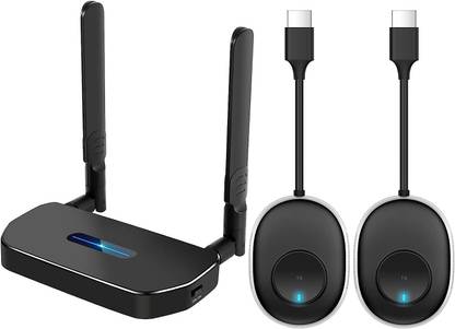 Etzin Wireless HDMI Transmitter and 2 Receiver 4K Kit, 165FT/50M Media Streaming Device