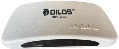 dilos HDS2-5490 Free-To-Air Full HD DVB-S2 Set-Top Box Media Streaming Device