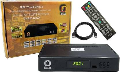 TECH-LOBBY DD FREE DISH MPEG-4 SETTOP BOXHD 4K Media Streaming Device