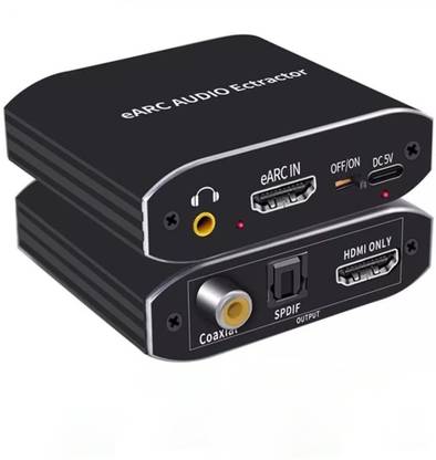 Etzin 8K HDMI 2.1 eARC Audio Extractor 7.1CH HDMI Adapter(EPL-905H) Media Streaming Device