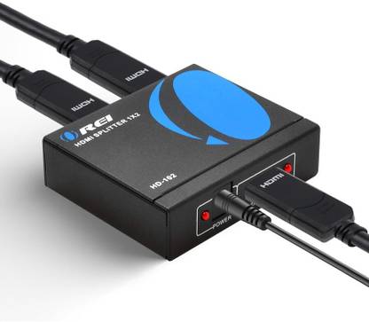 OREI HD-102 1 X 2 4K HDMI Splitter, 1 in 2 Out Media Streaming Device