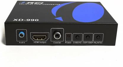 OREI HDMI / RCA PAL to NTSC HDMI 50/60 Hz Multi-System Video Converter - Up to 1080p Media Streaming Device