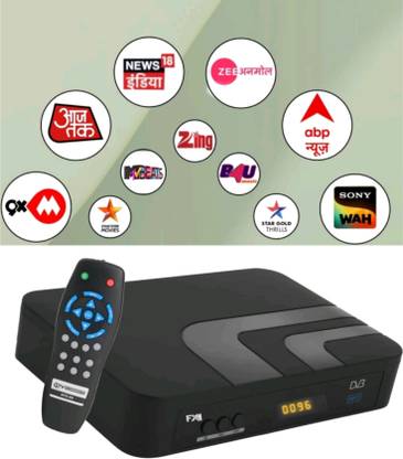OSWORLD Mpeg-2 High Quality Dd free dish 150+ Tv Channels Lifetime New Free Set Top Box Media Streaming Device