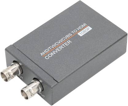 microware BNC to HDMI Converter, AHD TVI CVI CVBS to HD Multimedia Interface Converter Media Streaming Device