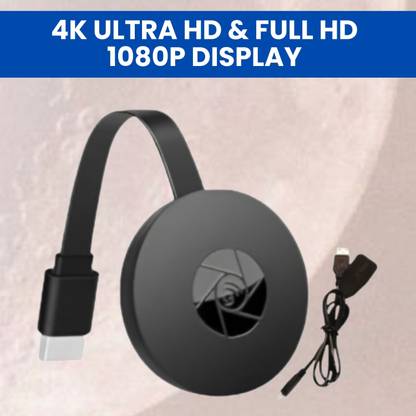 Clairbell Chromecast Ultra 4K (Streaming Device) with HDR and Fast Wi-Fi ConnectivityP457 Media Streaming Device