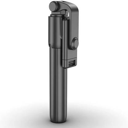 PunnkFunnk R1 Selfie Stick Tripod with Wireless Remote, Compatible with All Smartphones Bluetooth Selfie Stick