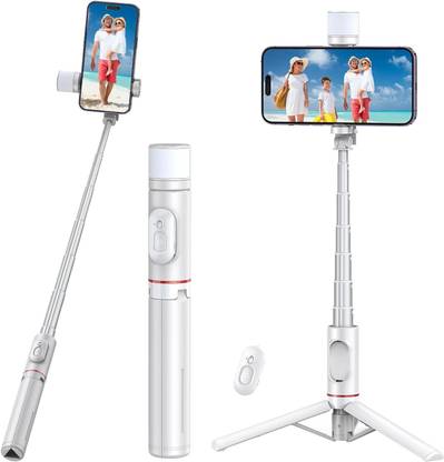 Hold up Selfie Stick Tripod,Selfie Stick for Mobile Phone with Reinforced Tripod Stand Aluminum Bluetooth Extendable 3 in 1 Selfie Stick Invisible Mobile Stand Compatible for iphone and all smartphone Bluetooth Selfie Stick