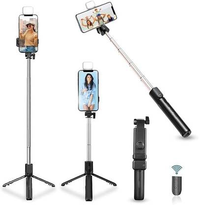 yuvva 3 in 1 Multifunctional Design, Rechargable LED Light Tripod