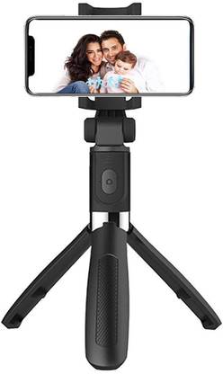 US1984 L01 Bluetooth Extendable Selfie Stick with Tripod Stand Detachable Wireless Bluetooth Remote Bluetooth Selfie Stick