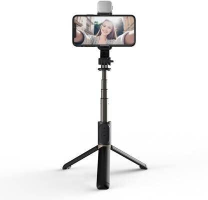 istylei R1S 3-in-1 Bluetooth Selfie Sticks with Flash, Bluetooth Selfie Stick