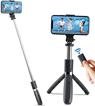 Infinite Digital Bluetooth Selfie Stick with Wireless Remote And Extended Tripod Stand Bluetooth Selfie Stick