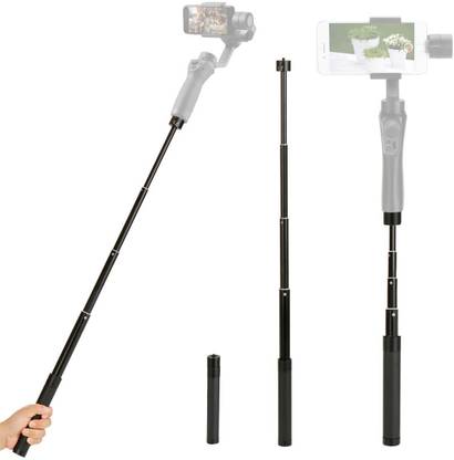 Verilux Extension Rod for Gimbal Stabilizer, 29'' Selfie Stick for Gimbal Stabilizer Cable, Bluetooth Selfie Stick