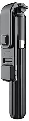 XAZE Portable Selfie Stick Tripod with Bluetooth Remote, Tripod Stand, Multifunctional Selfie Stick with Extendable Aluminium Monopod, 360 deg Rotation Phone Holder, Adjustable Grip Tripod Bluetooth Selfie Stick