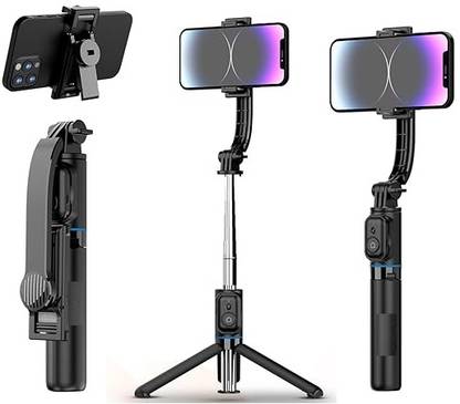 LIMBRO selfie stick with tripod for mobile Holder-Bluetooth Remote Tripod Bluetooth Selfie Stick