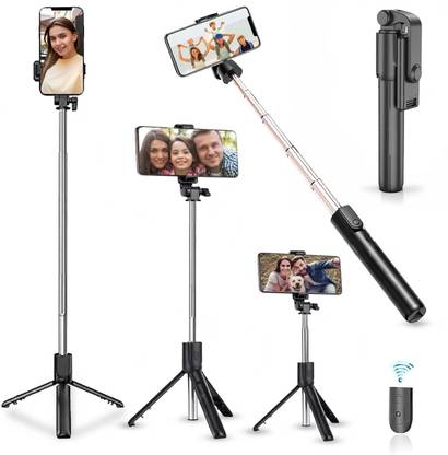 ZmiZc Z1 Selfie Stick with Tripod Stand,Extendable Selfie Stick Bluetooth Selfie Stick