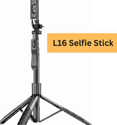 EVAAENTERPRISES Mobile Stabilizer Stick L16 for photo, video shooting Bluetooth Selfie Stick