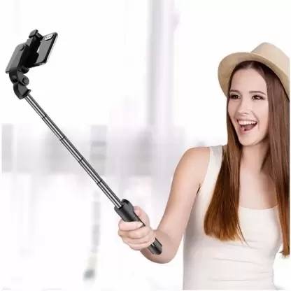 Infinite Digital TOP Bluetooth Extendable Selfie Stick with BLUETOOTH REMOTE Tripod