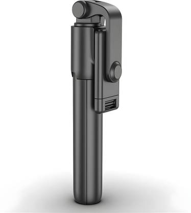 Ample Wings AW R1 Selfie Stick with Detachable Wireless Remote, 3 in 1 Function Sturdy Tripod Stand and Mobile Stand Bluetooth Selfie Stick Compatible with All Smart Phones Bluetooth Selfie Stick Bluetooth Selfie Stick