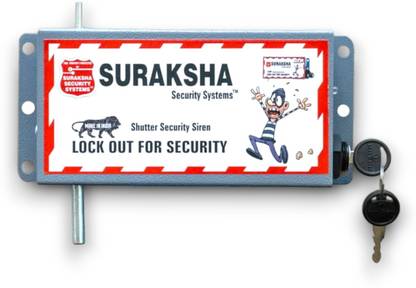 suraksha Shutter Siren Non-Gsm Loud Siren, Stop Unauthorized Entry, Anti Theft Device Wireless Sensor Security System