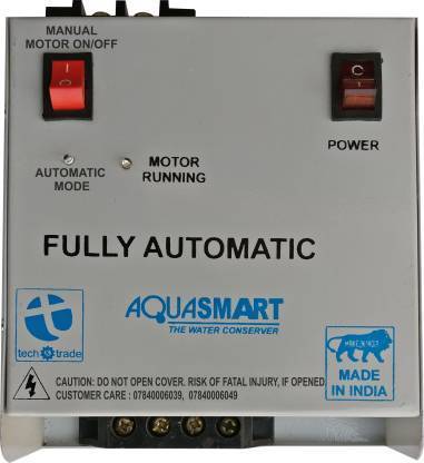 TECH AND TRADE AQUASMART FULLY AUTOMATIC WATER TANK LEVEL OVERFLOW CONTROLLER SENSOR SYSTEM Wired Sensor Security System