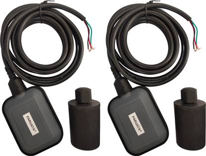 Parijata Liquid Float switch level controller for Water cooler / Overhead tank 2pc Wired Sensor Security System
