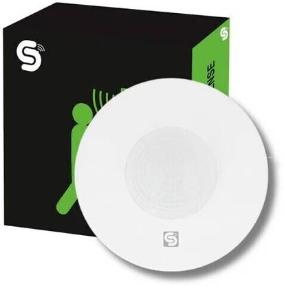 ESYSENSE Inspire Sensing Presence Occupancy Sensor with Light Sensor,Energy Saving Motion Detector Switch Wireless Sensor Security System