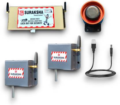 suraksha Advance Multi with Shutter Sensor for Shutter 02 Wireless Sensor Security System