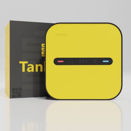 HONIX Tankstat Overflow & Low Level Alarm for Water Tank (Yellow) Wired Sensor Security System