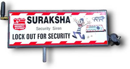 suraksha Advance Shutter Siren Gsm Stop Unauthorized Entry, Anti Theft Device ADSS-01 Wireless Sensor Security System
