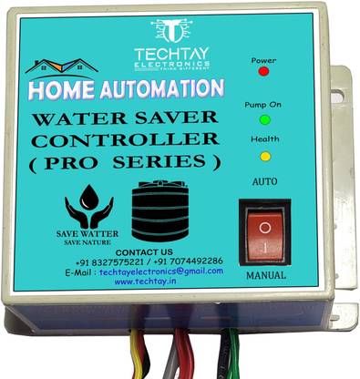 TECHTAY FULLY AUTOMATIC WATER LEVEL CONTROLLER Wired Sensor Security System