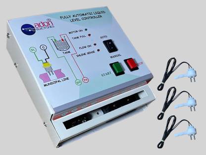 AdonElectronics Water Level Controller for Government or Municipal Supply Water to Overhead Tank Wired Sensor Security System