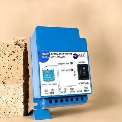 AdonElectronics Fully Automatic Water level Controller And Indicator With Float Sensor - IP 68 - Wired Sensor Security System