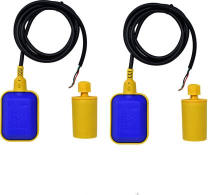 AMPEREUS Float switch sensor for R.o Plant ( floaty water level control PACK OF 2 ) Wired Sensor Security System