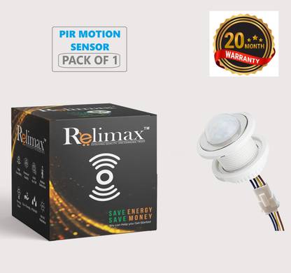 Auslese Relimax Motion Sensor | Electric switch | Day Night Sensor | Home Security Motion Detector Sensor