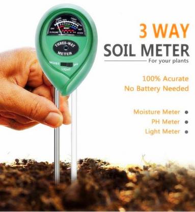 Divinext DM-15 Soil PH Moisture Meter Portable High Precision Garden Plant Soil PH Meter Moisture Tester Sensor Waterproof 2in1 Dual Soil pH Level Moisture Meter Self-Powered Gardening Orchards Vineyards High Sensitivity 2 in 1 Pen Type PH Meter Soil Acidity Meter Soil Moisture for Garden PH Tester Temperature Thermometer Hygrometer DM15 Soil Test Kit