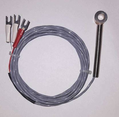 RISARYA RTD PT-100 WASHER TYPE SENSOR DIA(6MM) WITH LENGTH(3M) (±200 °C) ,±1 °C,1PCS Temperature & Humidity Sensor