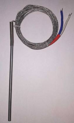 RISARYA K-TYPE THERMAL SENSOR,6MMX160MM ,3M WIRE (-200 TO +1200 °C) ,±4 °C,1PCS Temperature & Humidity Sensor