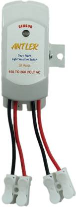 ANTLER&CO. Day/Night On and Off LDR Sensor 10 Amp Switch For lighting (Water proof) LIDAR Laser Range Finders