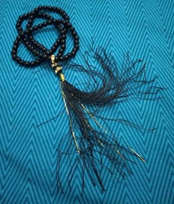 Hven Roasry 100 Beads Tasbi Tasbeeh For Muslim salaat Prayers Black Beads