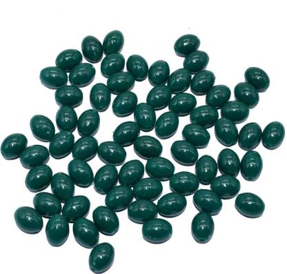beadwaala Dark Green Beads