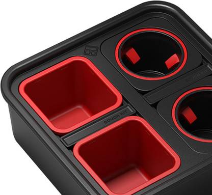 BNF Multifunctional Cup Holder Storage Tray Portable For Sofa Bed Drinks Snacks Tray Serving Set