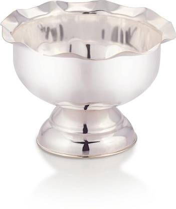 SILVERGLOW Naivedyam Pyala | Silver Plated Small Sized Bowl Serving Set