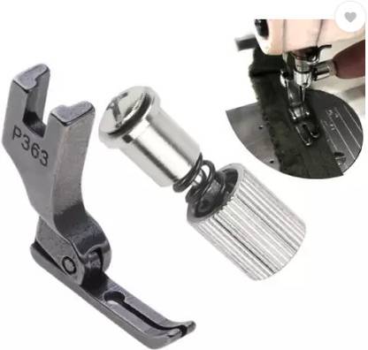 JACK P363 Zipper Presser Foot, Quick Change Screw Device Single Needle Sewing Kit